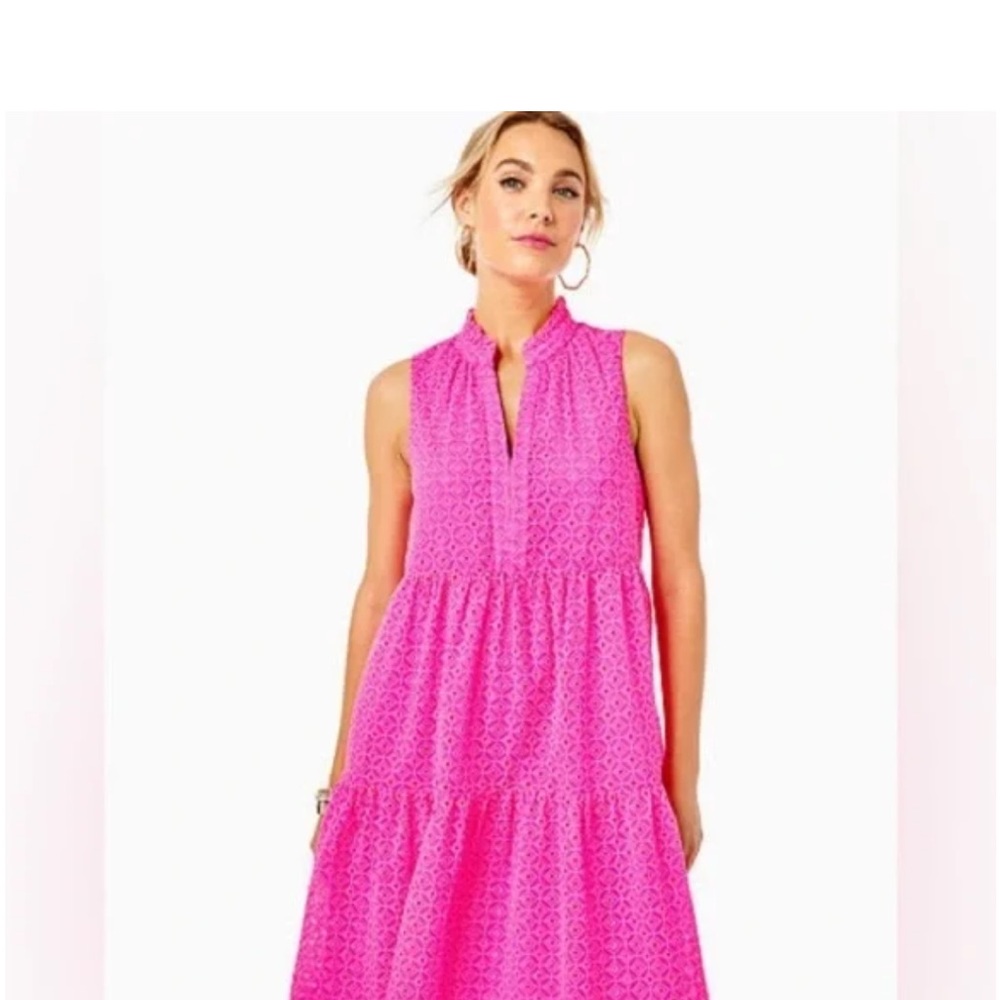 Pink Sleeveless Dress